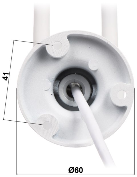 KAMERA IP APTI-W61C2-TUYA-V2 Wi-Fi - 6 Mpx 3.6 mm