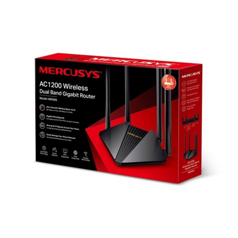 Router Mercusys MR30G, 2.4+5 GHz, 802.11ac, (WiFi 5)