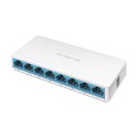 Switch Mercusys MS108, 8 portów RJ45 10/100 Mbps
