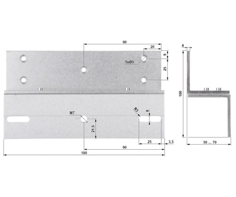ZETOWNIK I KĄTOWNIK ZW-280ML MIA