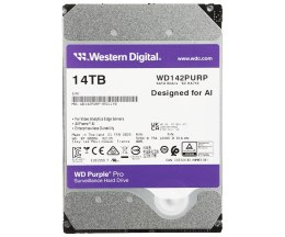 DYSK DO REJESTRATORA HDD-WD142PURP 14TB 24/7 WESTERN DIGITAL