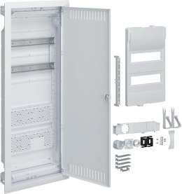 Rozdzielnica hybrydowa podtynkowa, 2 x12modułów, HAGER Volta VU602PLH