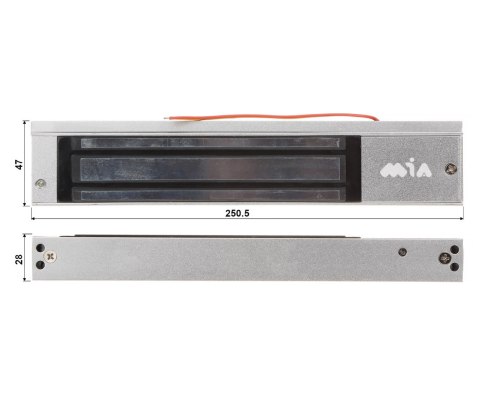 ZEWNĘTRZNA ZWORA ELEKTROMAGNETYCZNA ZW-280Z MIA