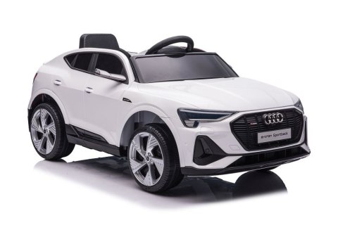 Auto Na Akumulator Audi E- Tron Białe QLS-6688 Światła LED MP3