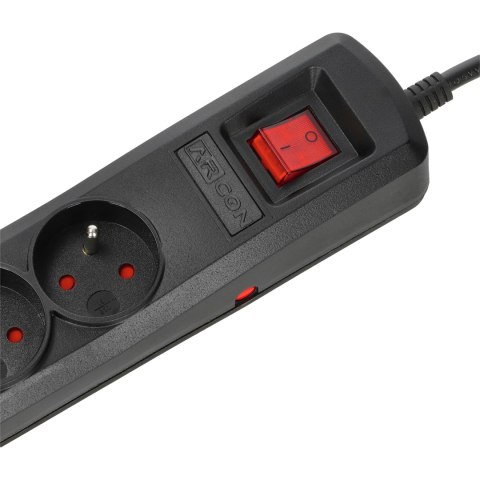 Listwa zasilająca ARC5 5g 5,0m czarna ARcon