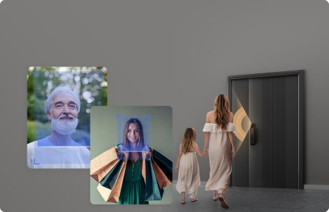 Inteligentny zamek rozpoznający twarz Ezviz DL50FVS
