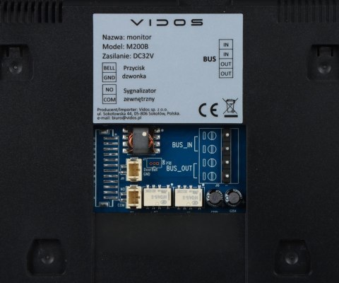 PANEL WEWNĘTRZNY M200B VIDOS 2IP