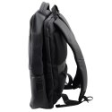Plecak Miejski Biznesowy USB Kieszeń Na Laptopa Czarny 16L 41cm