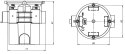 Puszka instalacyjna p/t 60 łączona, ekstra-głeboka S60GF | 33008008 Simet