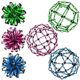 Magiczna Piłka Teleskopowa Rozkładana Dla Dzieci Kolorowa 18/32cm