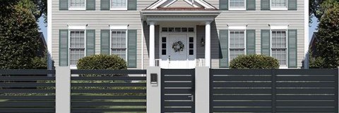 Zestaw wideodomofonowy EZVIZ HP7 z dwoma panelami bramowymi