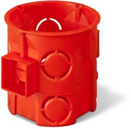 Puszka podtynkowa 60mm głęboka łączeniowa czerwona PK‑60 0285‑00 / 1 szt.