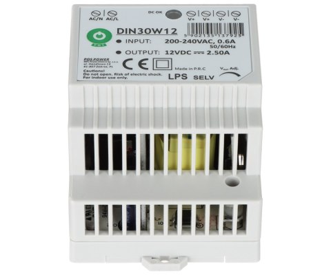 ZASILACZ IMPULSOWY DIN30W12 POS