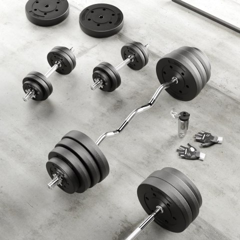Gryf prosty, sztanga 30mm 120cm 5kg max.170kg REBEL ACTIVE