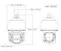 KAMERA IP OBROTOWA ZEWNĘTRZNA SD3D416NB-GNY WizSense - 4 Mpx 5 ... 80 mm DAHUA