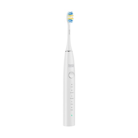 Soniczna szczoteczka do zębów TEESA SONIC 2 biała, 5 trybów pracy, etui podróżne , USB typ C