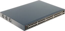 SWITCH POE DS-3E1552P-SI 48-PORTOWY + 2X UPLINK + 2X SFP Hikvision