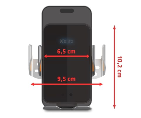 UCHWYT SAMOCHODOWY DO URZĄDZEŃ MOBILNYCH XB-FX4-ELEGANCE ZACISKOWY Xblitz