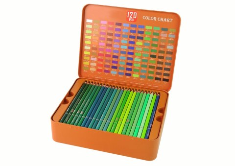 Zestaw Małego Artysty 120Szt. Kredek W Organizerze