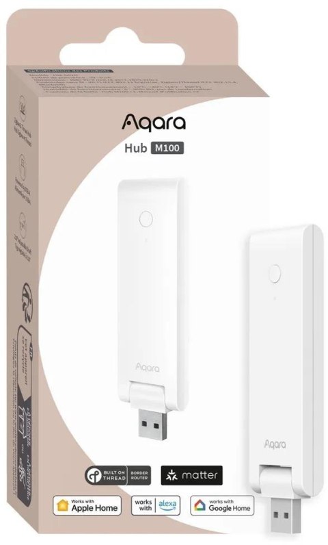 Aqara Hub M100 (Offline) | Jednostka centralna Smart Home | Zigbee, Homekit, EU