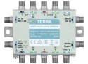 MULTISWITCH PRZELOTOWY UNICABLE I/II SRM-522 5 WEJŚĆ / 5 WYJŚĆ + 2 WYJŚCIA UNICABLE TERRA