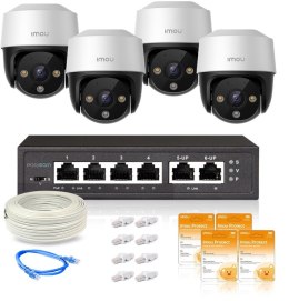 Zestaw 4 kamer IP Imou Cruiser 2MP POE z chmurą Imou Protect Basic