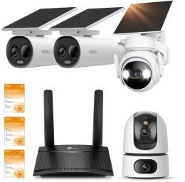 Zestaw kamer Imou Cell PT Kit, 2x Cell 3C AIO, Ranger Dual z routerem 4G