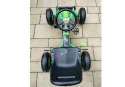 Gokart Na Pedały Dla Dzieci Zielony A-15 Profilowany Fotel Pompowane Koła