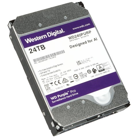 DYSK DO REJESTRATORA HDD-WD240PURP 24TB 24/7 WESTERN DIGITAL