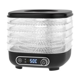 Suszarka do grzybów , warzyw , owoców , 300W , 5 sit , wyświetlacz , termoobieg , TEESA
