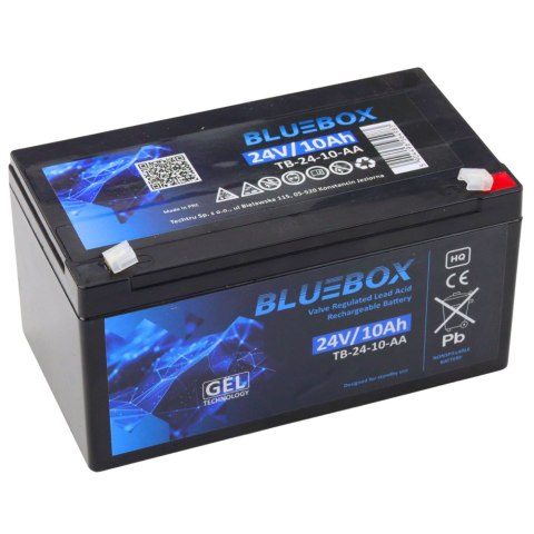 BLUEBOX Akumulator Żelowy VRLA AGM 24V10Ah Do Auta Na Akumulator