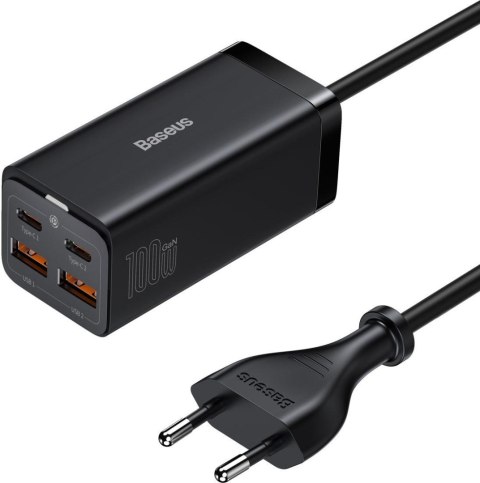 ŁADOWARKA SIECIOWA Baseus GaN 3 Pro Desktop Charger CCGP000101 100W 2x USB-A 2x USB-C PD 3.0 QC 4.0+