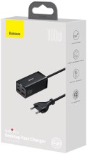 ŁADOWARKA SIECIOWA Baseus GaN 3 Pro Desktop Charger CCGP000101 100W 2x USB-A 2x USB-C PD 3.0 QC 4.0+