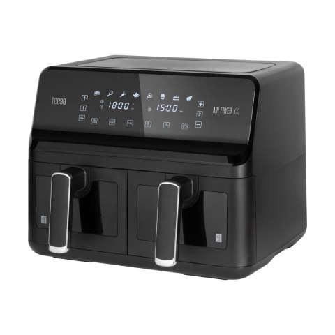 Frytkownica beztłuszczowa TEESA AIR FRYER DUAL POT XXL 8L 2700W