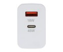 ŁADOWARKA SIECIOWA USB CHAR-X137B-45W Delta Power