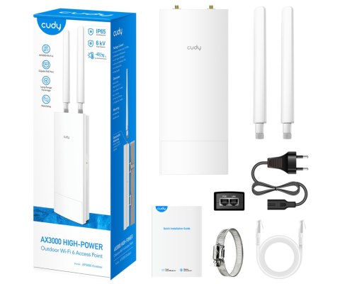PUNKT DOSTĘPOWY AP3000 OUTDOOR Wi-Fi 6 CUDY