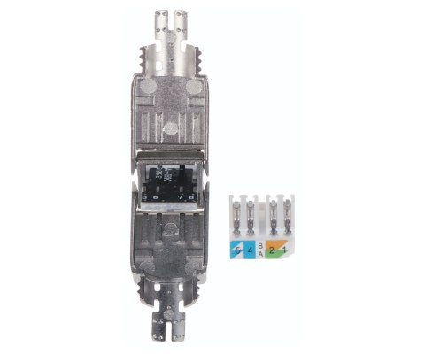 WTYK MODULARNY EKRANOWANY RJ45/FTP6A-HAND/S DELTA NETWORK