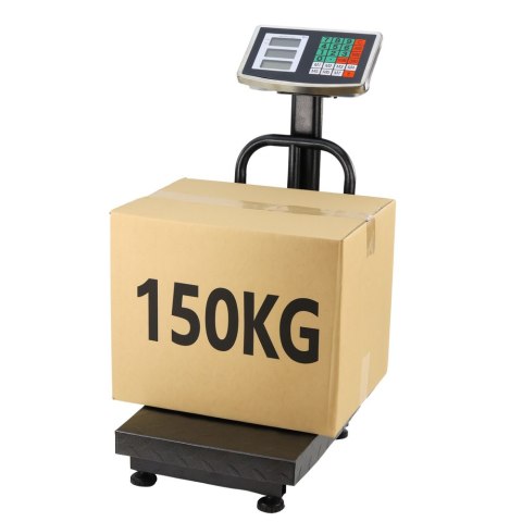 Waga Elektroniczna LCD Platformowa Magazynowa Dokładność do 20g 150kg