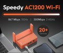 ROUTER VPN TR1200 Wi-Fi 2.4 GHz, 5 GHz 300 Mb/s + 867 Mb/s CUDY