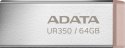 Adata Pendrive UR350 64GB USB3.2 Gen1 Metal brązowy