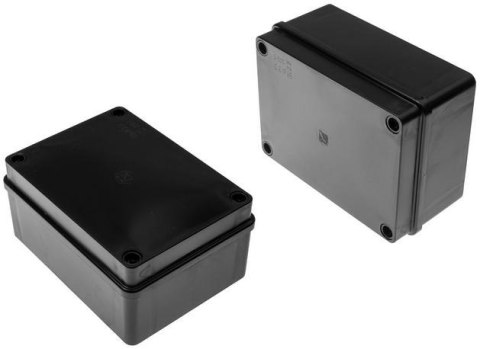 Puszka hermetyczna 150 x 110 x 70 bez dławików IP65 bezhalogenowa, czarna PAWBOL S-B316C