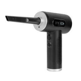 Dmuchawa , kompresor , 3 poziomy , latarka , 75W, 5 końcówek, bateria 6 000 mAh, TEESA