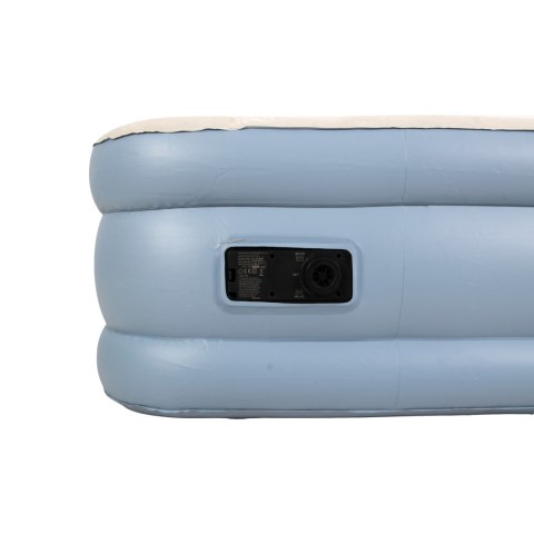 Duży dmuchany materac wysoki jednoosobowy AVENLI z wbudowaną pompką 191x99x46