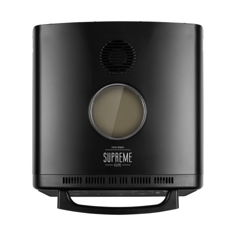 Piec do pizzy SUPREME ELITE 2200 W, 450 stopni, dwie grzałki, okno, LED, 33 cm, różne programy pieczenia