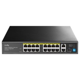 SWITCH POE FS1018PS1 16-PORTOWY SFP CUDY