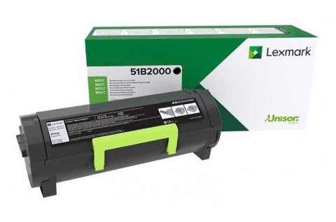 Toner Czarny Lexmark MS317, MS417, MX317, MX417, MX517, MX617 (51B2000)