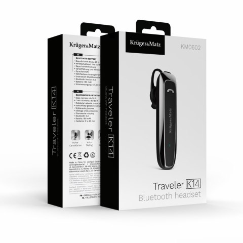 Słuchawka Bluetooth Kruger&Matz Traveler K14