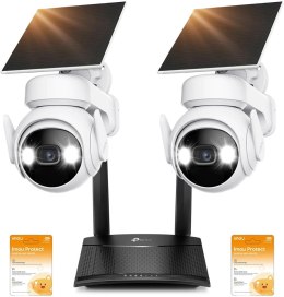 Zestaw 2 kamer IP Imou Cell PT kit 3MP z chmurami Imou Protect i routerem 4G