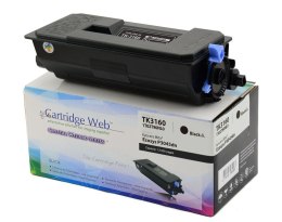 Toner Cartridge Web Czarny Kyocera TK3160 zamiennik TK-3160 (z pojemnikiem na zużyty toner WASTE BOX) (UWAGA ! Litera 