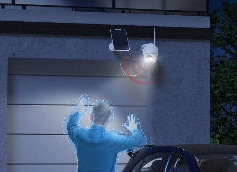 Kamera IP Reolink Argus Series B430 z panelem solarnym (biała)